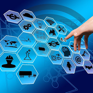 ai dashboard interface blue